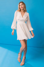 Load image into Gallery viewer, DAY IN THE CITY WOVEN MINI DRESS
