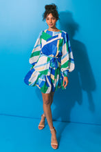 Load image into Gallery viewer, WHISPERS IN THE WIND WOVEN MINI DRESS
