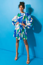 Load image into Gallery viewer, WHISPERS IN THE WIND WOVEN MINI DRESS
