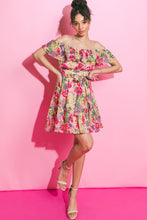 Load image into Gallery viewer, RADIANTLY SWEET BLUSH MINI DRESS
