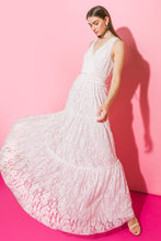 Load image into Gallery viewer, KISS ME MORE LACE MAXI DRESS
