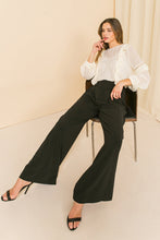 Load image into Gallery viewer, HIGH EXPECTATIONS KNIT EYELET TOP
