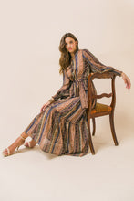 Load image into Gallery viewer, COVERED BY LOVE WOVEN MIDI DRESS
