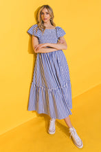 Load image into Gallery viewer, ALWAYS A VIBE WOVEN MIDI DRESS
