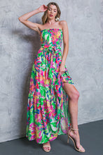 Load image into Gallery viewer, THINK HAPPY WOVEN MAXI DRESS
