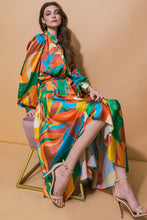 Load image into Gallery viewer, FOCUSED ON PRIORITIES WOVEN MIDI DRESS
