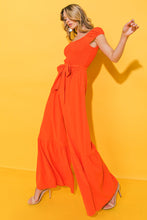 Load image into Gallery viewer, SMILE AFTERNOON IN WOVEN JUMPSUIT
