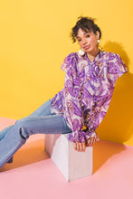 Load image into Gallery viewer, SWEETEST HELLO WOVEN TOP

