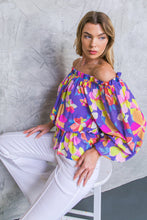 Load image into Gallery viewer, HONESTLY TRUTHFULLY PURPLE WOVEN TOP

