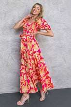 Load image into Gallery viewer, RUN TOWARDS LOVE POPLIN ANKLE DRESS
