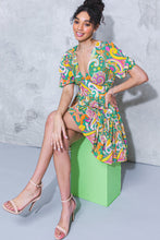 Load image into Gallery viewer, ALLURING CHARM WOVEN MINI DRESS
