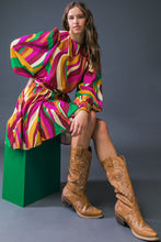 Load image into Gallery viewer, KEEP ON MOVING WOVEN MINI DRESS
