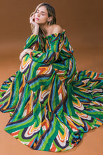 Load image into Gallery viewer, TIME ROLLS BY WOVEN MAXI DRESS
