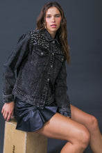 Load image into Gallery viewer, BE TRUE TO YOU DENIM JACKET
