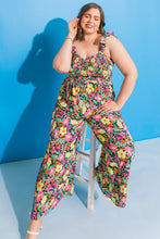Load image into Gallery viewer, MOLINETTO FLORAL WOVEN JUMPSUIT
