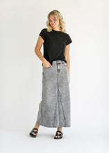 Load image into Gallery viewer, Genevieve A-line Denim Maxi Skirt
