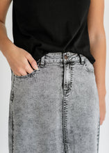 Load image into Gallery viewer, Genevieve A-line Denim Maxi Skirt
