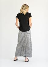 Load image into Gallery viewer, Genevieve A-line Denim Maxi Skirt
