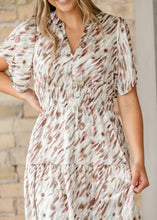 Load image into Gallery viewer, Gina Short Sleeve Midi Dress
