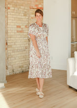 Load image into Gallery viewer, Gina Short Sleeve Midi Dress

