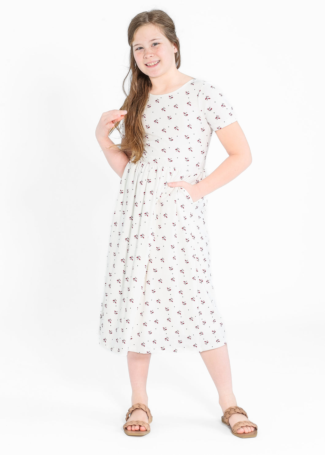 Girl's Jasmine Short Sleeve Dress