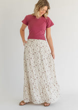 Load image into Gallery viewer, Havyn Floral Lined Maxi Skirt

