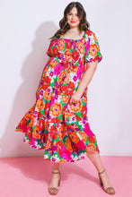 Load image into Gallery viewer, EVERYONE&#39;S DESIRE WOVEN MIDI DRESS
