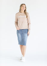 Load image into Gallery viewer, Inherit Raw Edge Crewneck Sweatshirt
