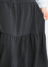 Load image into Gallery viewer, Jill Stretch Waist Tiered Maxi Skirt
