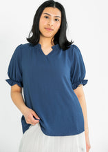 Load image into Gallery viewer, Laurel V-neck Short Sleeve Top
