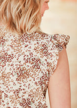 Load image into Gallery viewer, Leanne Ruffle Cap Sleeve Top
