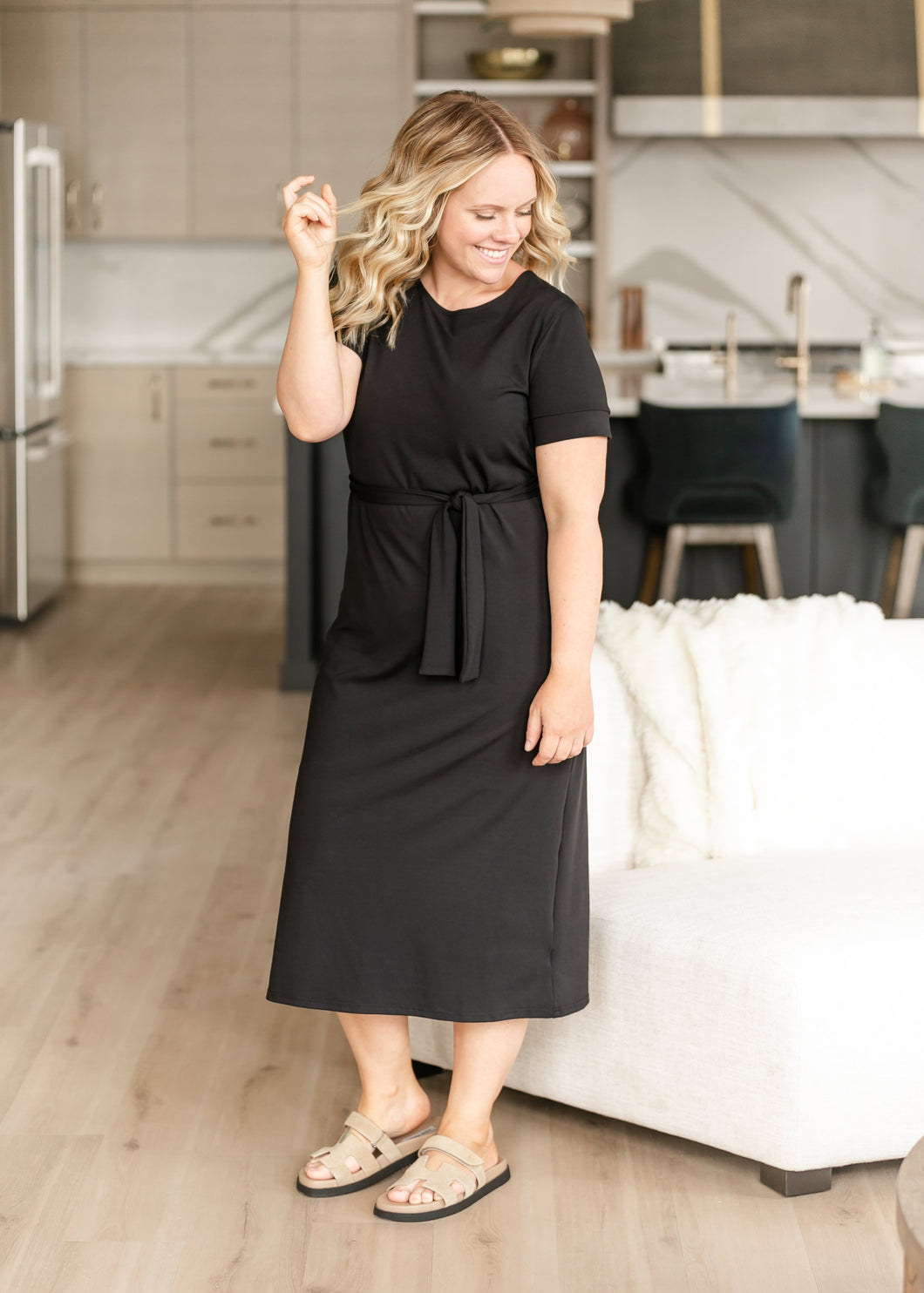 Lennox Classic Midi Dress-46