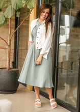 Load image into Gallery viewer, Lily Gauze Belted Midi Dress
