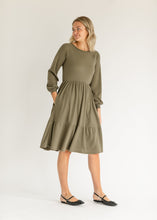 Load image into Gallery viewer, Luna Tiered Midi Dress
