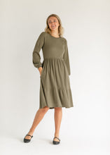 Load image into Gallery viewer, Luna Tiered Midi Dress
