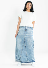 Load image into Gallery viewer, Mina Denim Maxi Skirt
