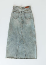 Load image into Gallery viewer, Piper A-line Long Denim Maxi Skirt
