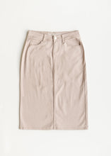 Load image into Gallery viewer, Remi Lilac Denim Midi Skirt
