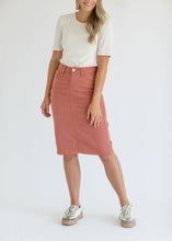 Load image into Gallery viewer, Remi Denim Midi Skirt
