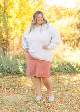Load image into Gallery viewer, Remi Denim Midi Skirt

