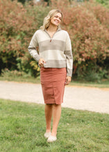 Load image into Gallery viewer, Remi Denim Midi Skirt
