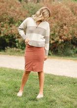 Load image into Gallery viewer, Remi Denim Midi Skirt

