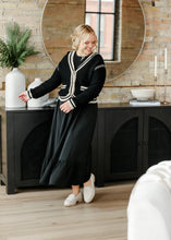 Load image into Gallery viewer, Renee Smocked Bodice Long Sleeve Maxi Dress
