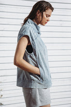 Load image into Gallery viewer, LATE SUMMER NIGHTS DENIM VEST
