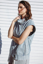 Load image into Gallery viewer, LATE SUMMER NIGHTS DENIM VEST
