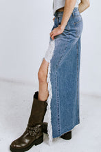 Load image into Gallery viewer, A DISTANT MEMORY DENIM MIDI SKIRT
