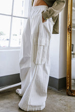 Load image into Gallery viewer, FOREVER BY YOUR SIDE WOVEN CARGO PANTS
