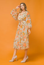 Load image into Gallery viewer, LEADING THE TRENDS WOVEN MIDI DRESS

