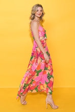 Load image into Gallery viewer, CAFÉ DAY WOVEN MIDI DRESS
