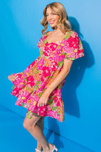 Load image into Gallery viewer, MAKE YOUR LIFE WOVEN MINI DRESS
